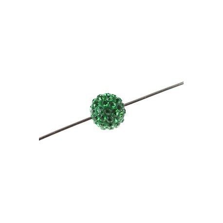 Pavé ball 86001 6mm FERN GREEN x1  - 1