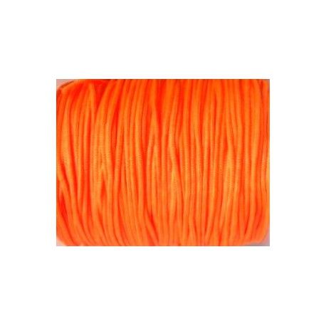 Fil synthétique 1mm ORANGE FLUO x3m  - 1