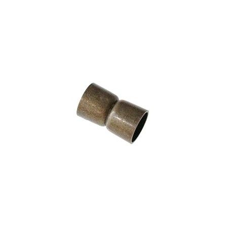 Fermoir aimanté diabolo GM 18x11mm ép 11mm LAITON VIEILLI x1  - 1