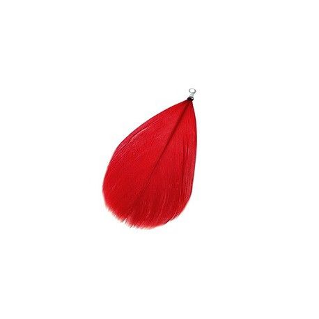 Plume 7/8cm ROUGE x2  - 1