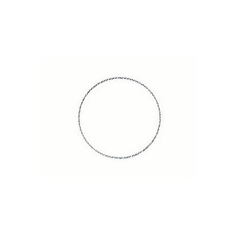 Anneau fermé rond strié 30mm ép.0.9mm Argent 925 x1  - 1