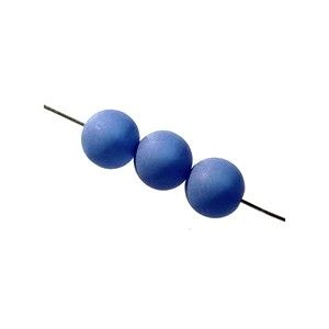 Ronde Polaire 6mm BLEU MARINE x10