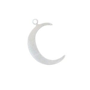 Breloque lune 17.8mm Argent 925