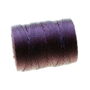 C-LON beading cord macramé ép.0.5mm 78m BROWN