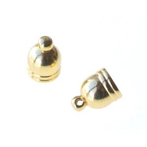 Cloche pour pompon 12x8mm ARGENTÉ