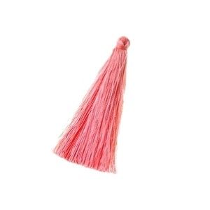 Pompon polyester soyeux 70mm LIGHT CORAL