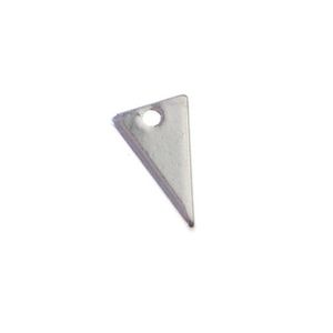 Breloque Triangle Allongée 12x7mm ARGENTÉ x2