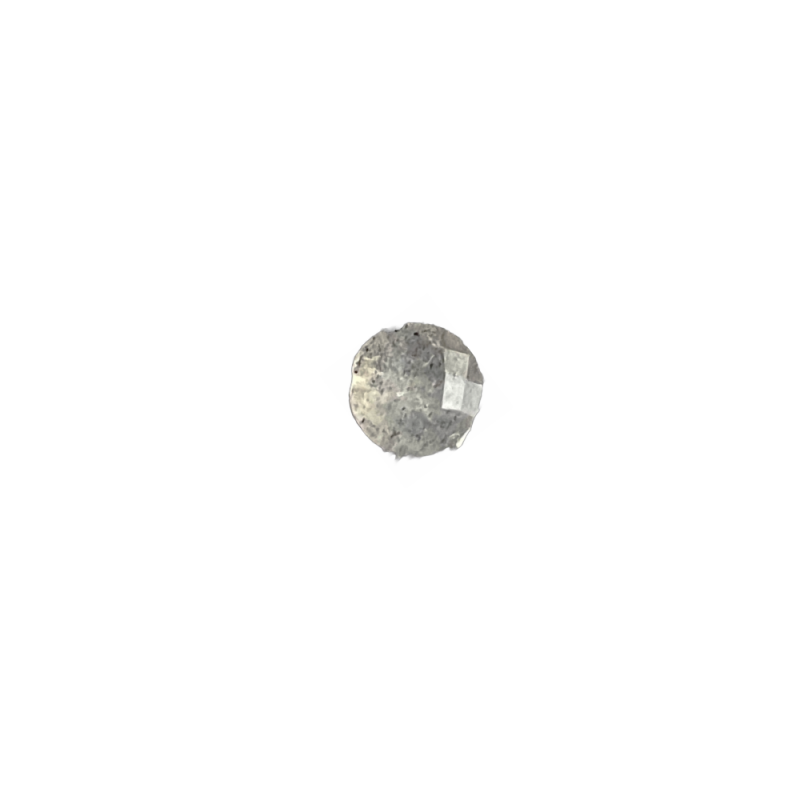 Pastille ronde aplatie facettée labradorite 5mm x1  - 1