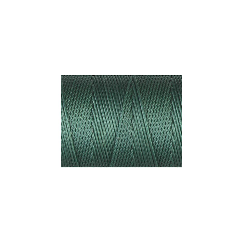 Fil C-LON bead cord ép.0.5mm 84m MYRTLE GREEN x1