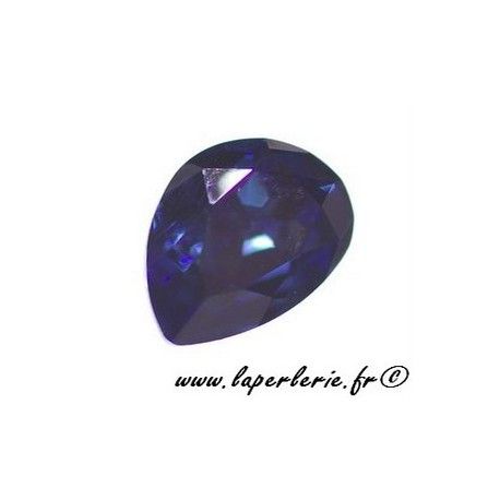 Cabochon poire 4320 14X10mm MONTANA  - 1