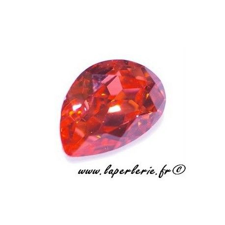 Cabochon poire 4320 14X10mm PADPARADSCHA  - 1