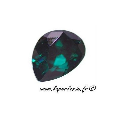 Cabochon poire 4320 8X6mm EMERALD  - 1