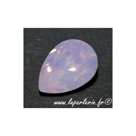 Cabochon poire 4320 8X6mm ROSE WATER OPAL  - 1