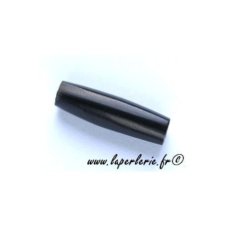 Tube corne noire 25mm  - 1